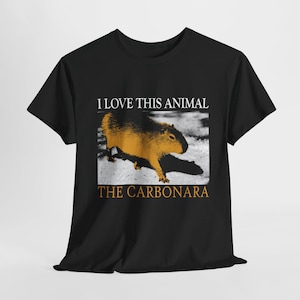 The Carbonara Capybara T-Shirt