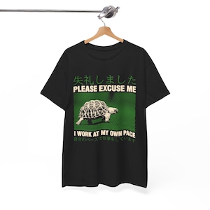 Please Excuse Me Turtle T-Shirt