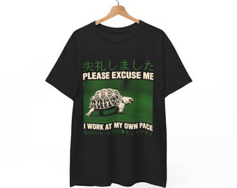 Please Excuse Me Turtle T-Shirt