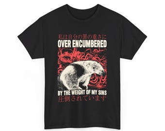 Over Encumbered Anteater T-Shirt