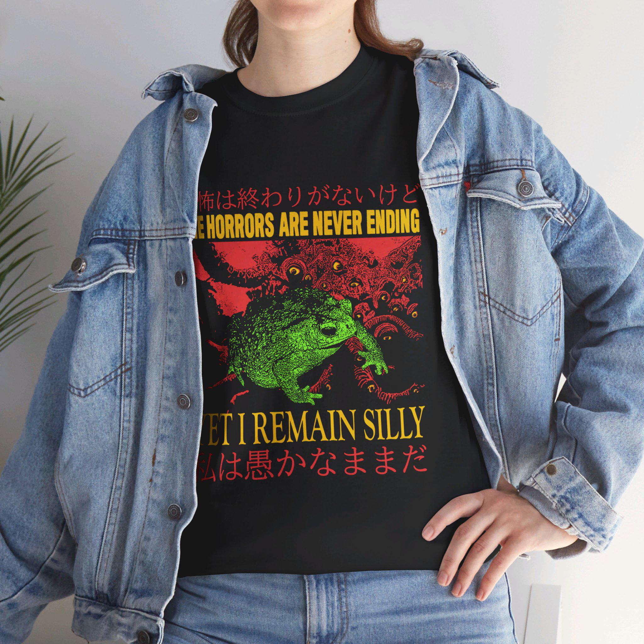 The Horrors Vintage Japanese Frog T-shirt - Etsy