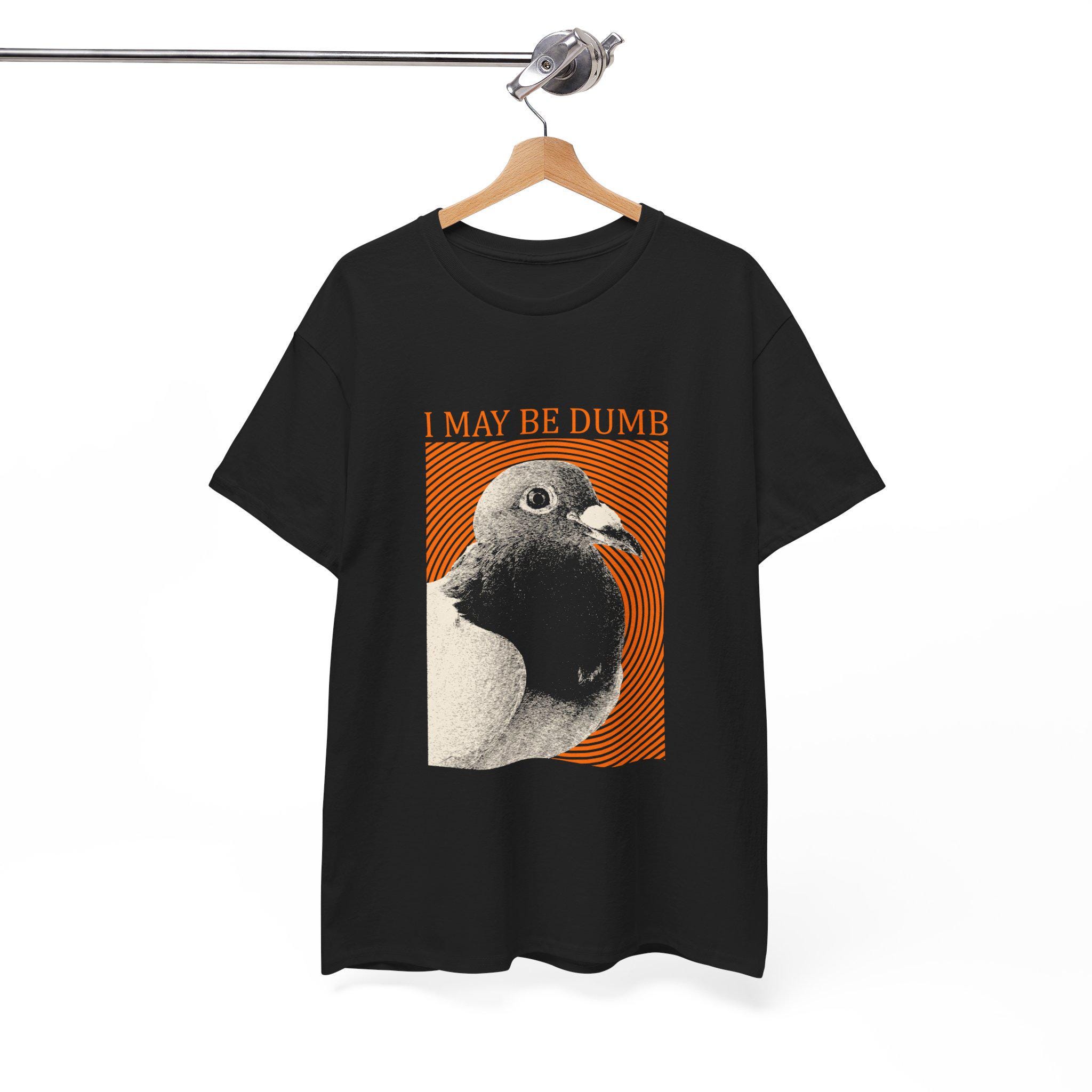 T-shirt Humoristique Homme "Always Tired" (pigeon Fatigué) - Marque Gildan - Coupe Loose
