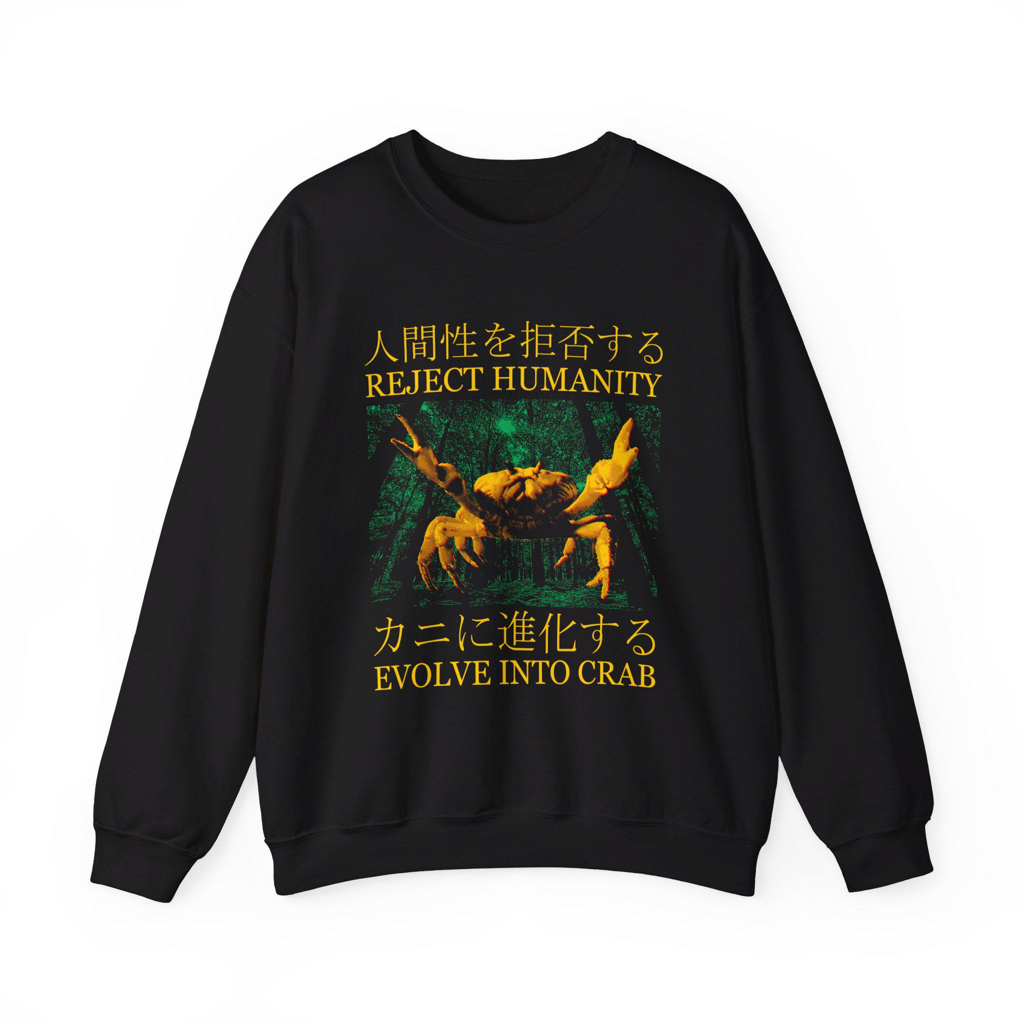 カニに進化する日本のヴィンテージスウェットシャツ - Etsy 日本