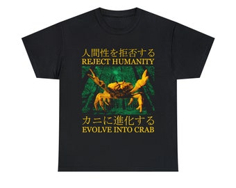 Evolve into Crab Japanese Vintage T-Shirt