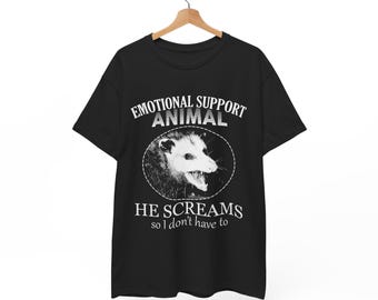 Emotional Support Animal Opossum T-Shirt
