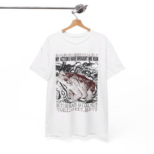 My Actions Brought Me Ruin - Camiseta de rana japonesa vintage