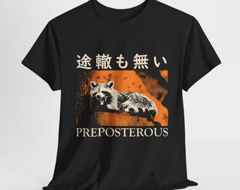 Preposterous Raccoon Vintage T-Shirt
