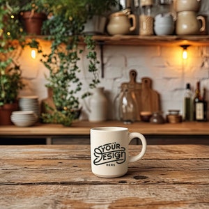 Mug Mockup, Cup Mockup. White Mug, 4 Blank white Mug Mockups, Instant Download JPEG 4928 x 3712 px 300 DPI