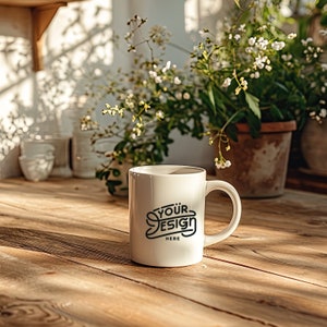 Mug Mockup, Cup Mockup. White Mug, 4 Blank white Mug Mockups, Instant Download JPEG 4928 x 3712 px 300 DPI