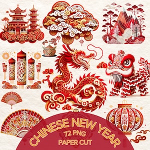 Chinese Dragon With Scroll Paper Ribbon Banner Vector, Year Of The Dragon, Lunar  New Year, Chinese New Year 2024 PNG and Vector with Transparent Background  for Free Download