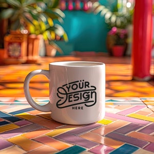Mug Mockup, Cup Mockup. White Mug, 4 Blank white Mug Mockups, Instant Download JPEG 4928 x 3712 px 300 DPI