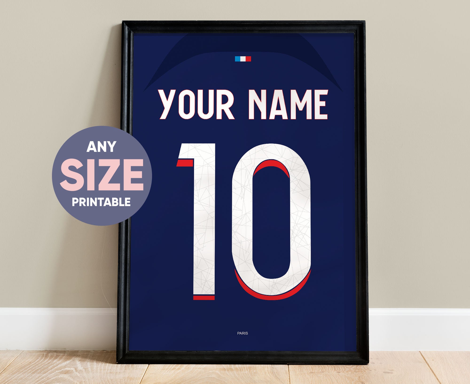 Paris Saint-Germain Borelli football jersey - PSG PIXEL