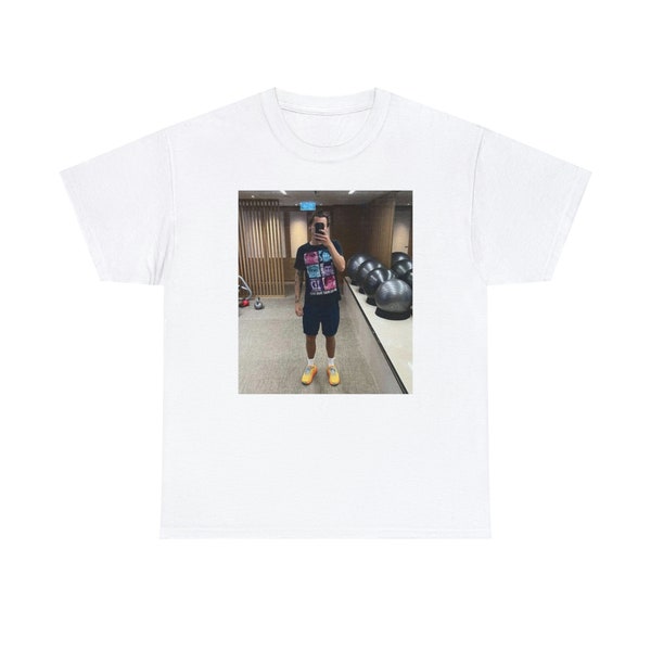 Harry Styles 1D Mirror Selfie Unisex Heavy Cotton Tee