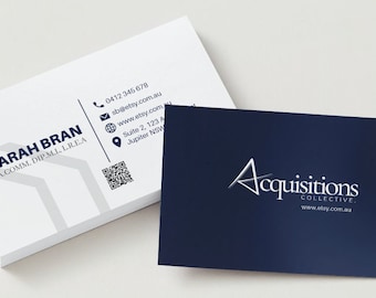 Plantilla de tarjetas de presentación editables de Canva