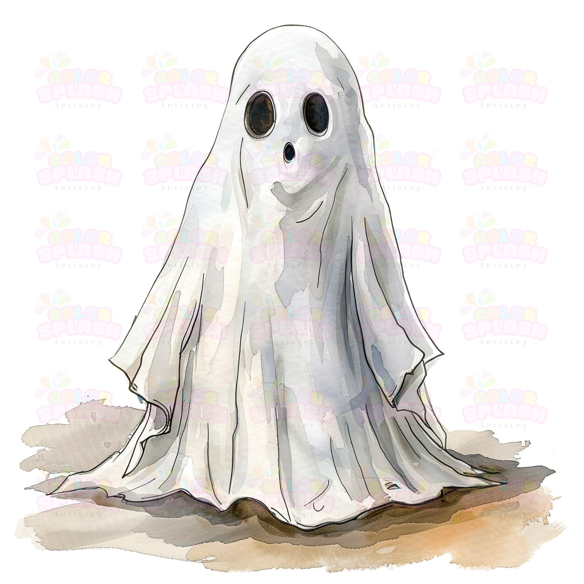 13 Cute Child Dressed as a Ghost With White Sheet - Whimsical Halloween ...