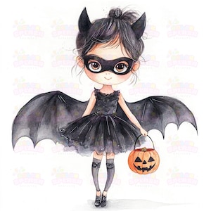 15 Adorable Adult Bat Costume - Black Dress with Bat-Wing Sleeves, Halloween Party Outfit for Women