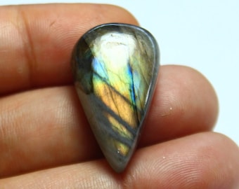 Top Quality Natural Spectrolite Labradorite gemstone,Polished Labradorite Cabochon, Multi Flash Labradorite Loose stone. 26 Ct #357