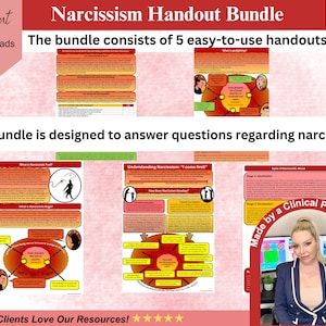 Narcissism Handout Bundle