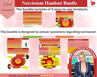 Narcissism Handout Bundle