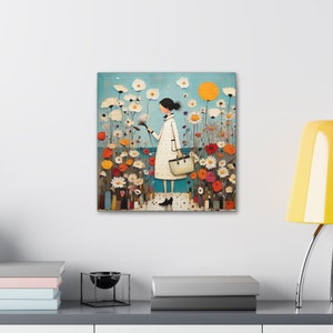 Abstract elegant Wall Art, colorful Abstract AI print design, modern home décor, cotton Canvas print, colorful art, beautiful wall décor.