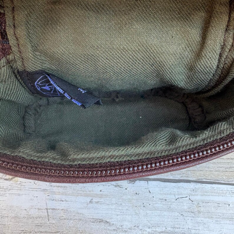 Bolso mini Brighton One World, tipo cubo, bandolera de piel trenzada marrón, estilo bohemio imagen 12