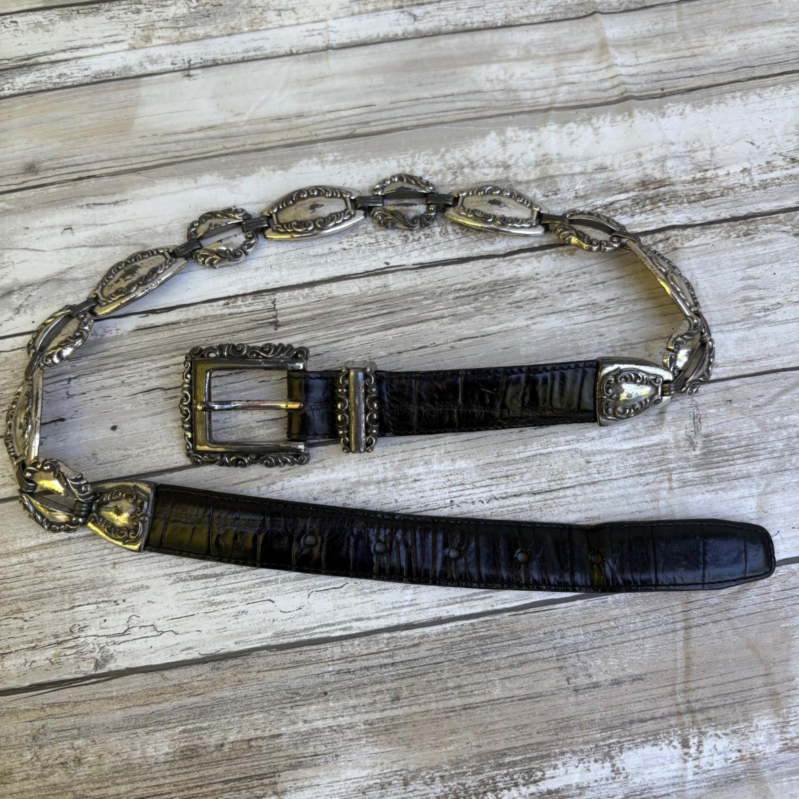 Brighton Belt Black Leather - Etsy display picture 1