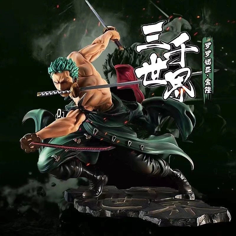 Paiuan Figures Toy Roronoa Zoro Action Figure 20th Aniversary