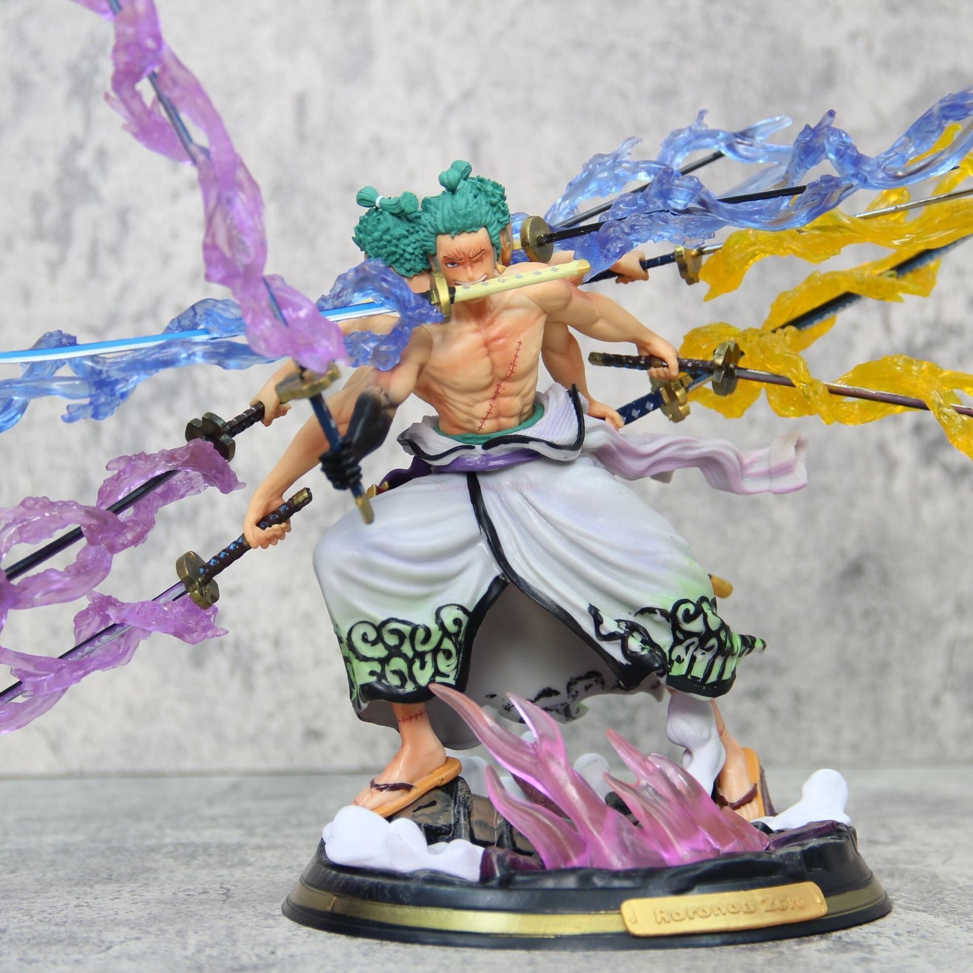 Zoro Haki Enma One Piece, an art canvas by Anime & Manga aesthetic