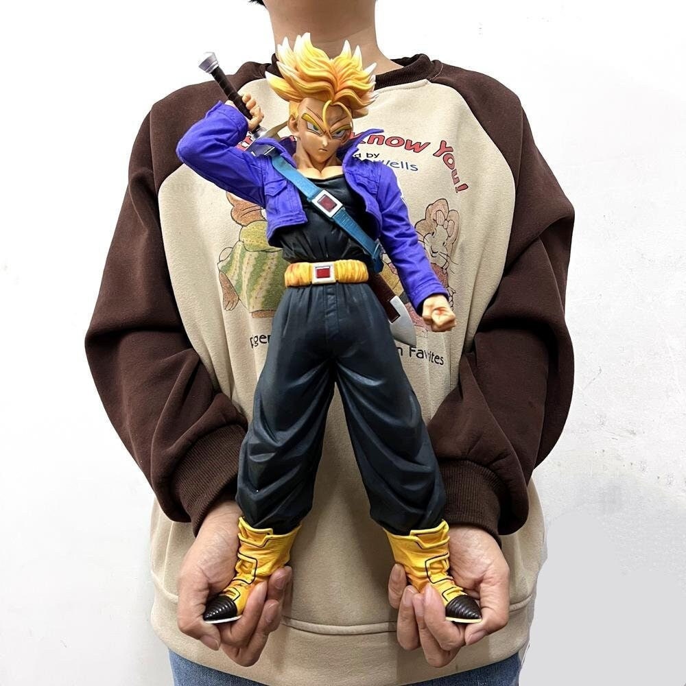 Trunks Super Saiyan God Blue Power Aura Sword Hoodie • SuperSaiyanShop