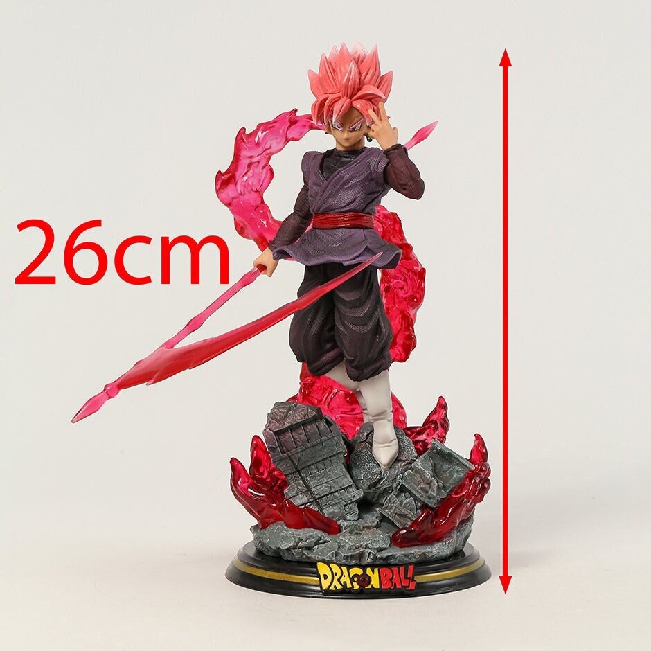 Dragon Ball Poster Goku Black SSJ Rose w/energy weapon 12in x18in Free  Shipping