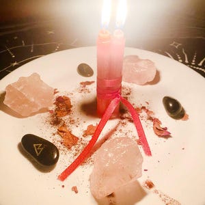 Liebeszauber für die wahre Liebe, Runenritual mit Kerzen, echte Liebe, Lux Feles Spell für Seelenpartner und Herzensverbindung