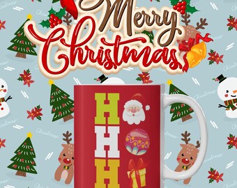 Christmas Mugs Traditional Christmas gift festive mug slogan mug Santa Gonk Elf gift idea ceramic mug Christmas coffee mug Christmas present