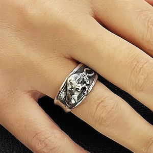 Taurus Symbol Ring, Taurus Zodiac Ring, Taurus Signet Ring, Constellation Ring, Astrology Jewelry, Taurus Gift, Taurus Zodiac Star Sign Ring