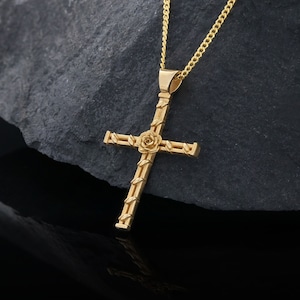 Amorc Cross Jewelry, Rosicrucian Jewelry, Rosicrucian Handmade Sterling Silver Necklace, Cross Amorc Pendant, Rosae Crucis Necklace