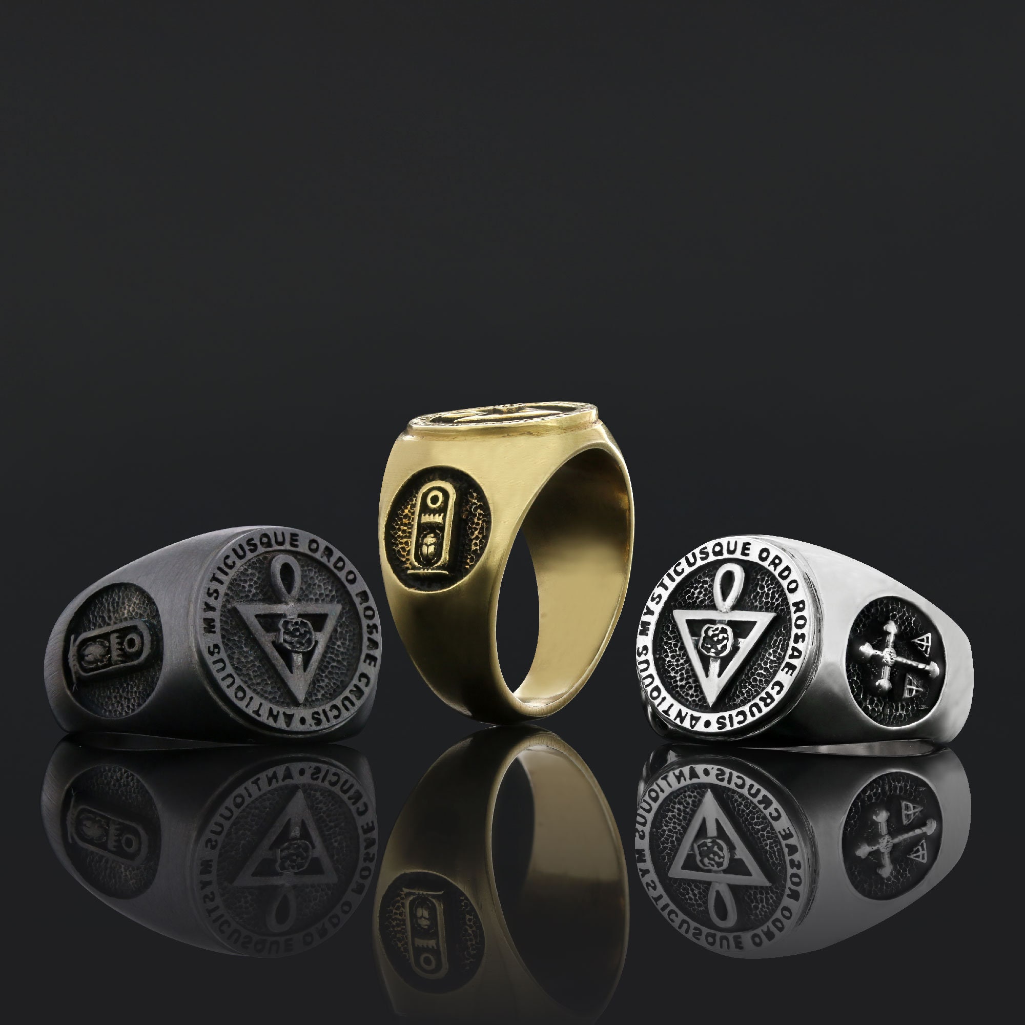 Spiritual Symbol of Ancient Order Ring, Antiquus Mysticusque Ordo Rosae ...