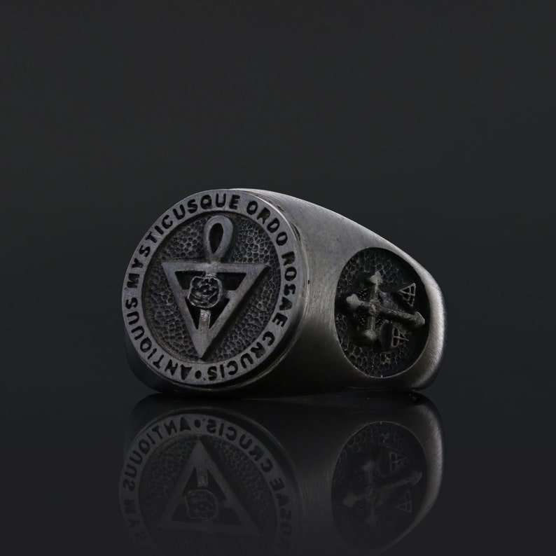 Antiquus Mysticusque Ordo Rosae Crucis Ring Mason Statement - Etsy