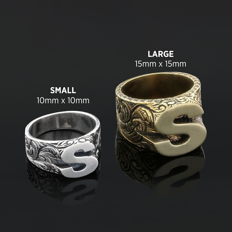 S Ring - Etsy