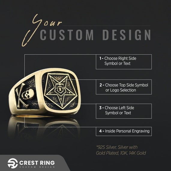 Handmade masonic rings deals