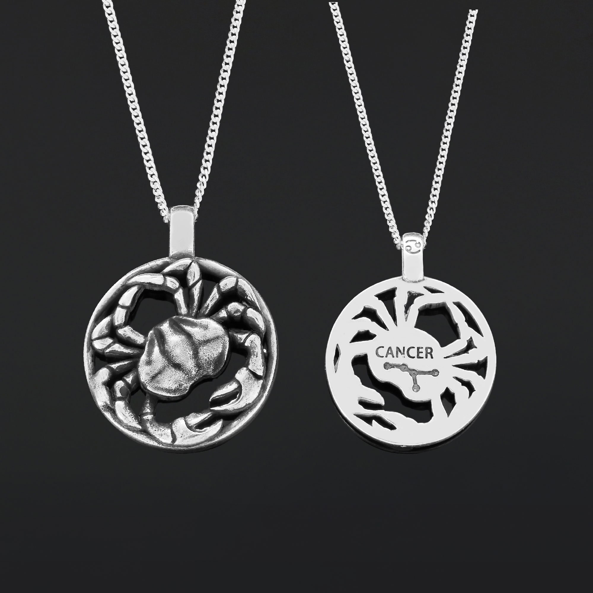 Cancer Zodiac Necklace, Cancer Zodiac Gift, Cancer Jewelry, Astrology ...