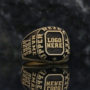 Handmade Marine Corps Ring, Personalized Army Ring, Custom Military Ring, Navy Guardiation Gift, Military Memorabilia Ring, Air Force Ring