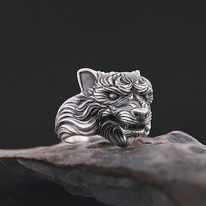 3D Wolf Head Ring, Silver Wolf Ring,  Slavic & Nordic Jewelry, Animal Jewelry, Wolf Symbol Gift, Wolf Family, Gift for Him, Gift for Her