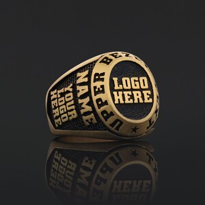 High School Ring, Class Ring, Personalized University Ring, Graduation ...