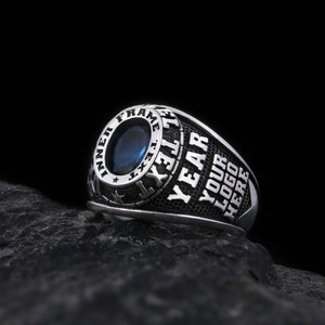 Personalized Mementos Jewelry, Custom Engraved Personalized Ring, Unique Engraving Ring, Handmade Sterling Silver Personalized Ring