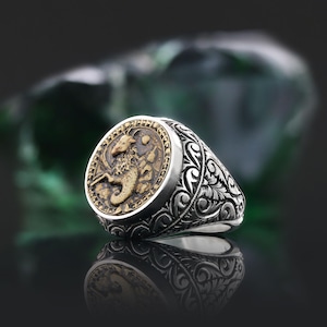 Stylish Capricorn Ring, Capricorn Constellation Ring, Celebrate Your Astrological Sign with This Celestial, Inspired Jewelry