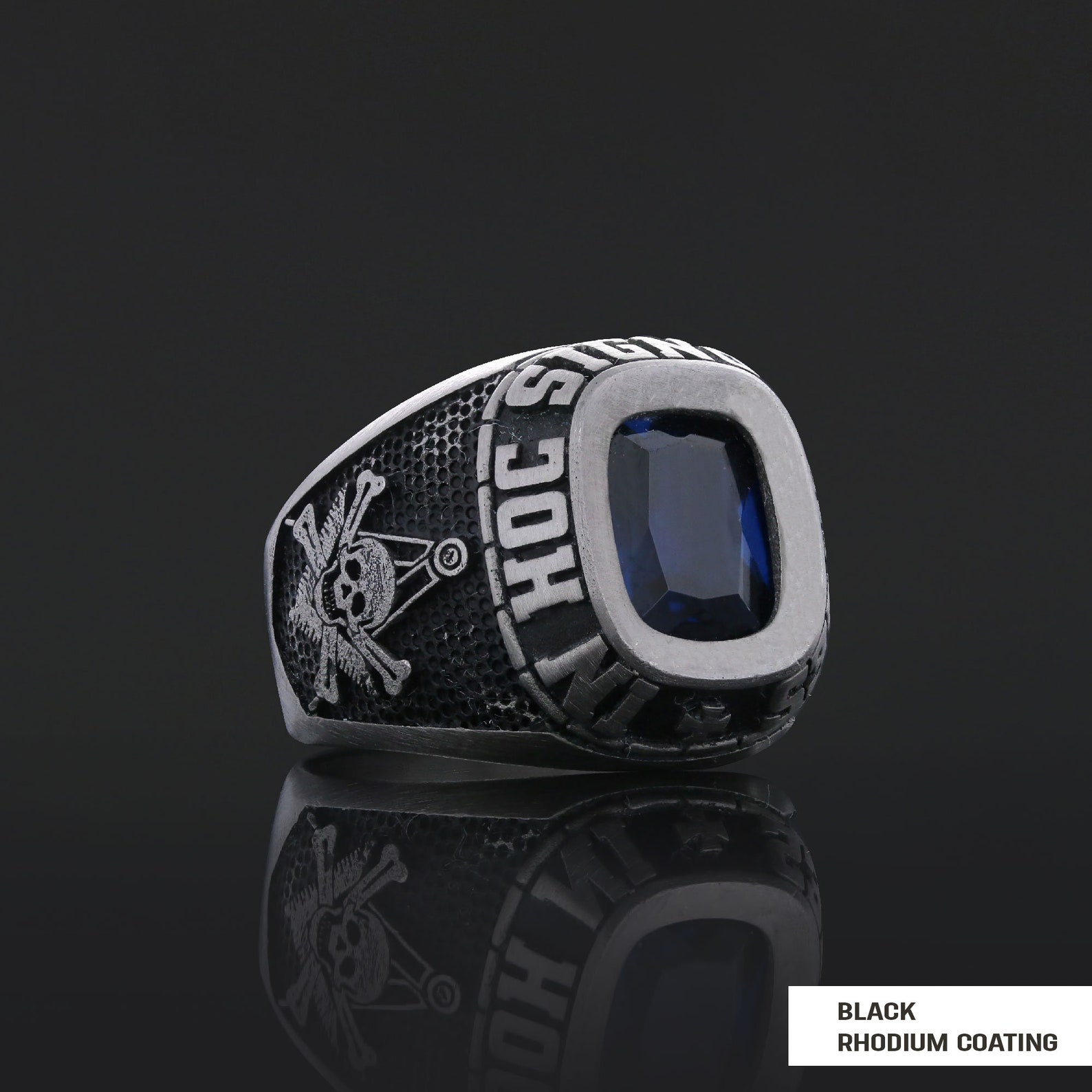 In Hoc Signo Vinces Masonic Ring, Freemason Signet Ring, in Hoc Signo ...
