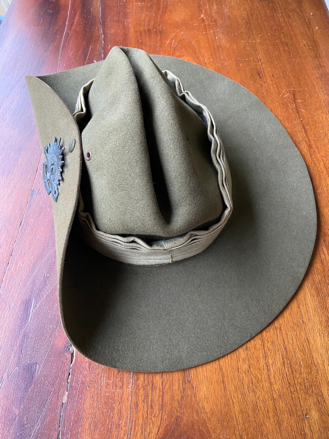 WW2 Australian Slouch Hat Etsy
