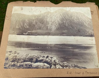 Oude Tasmaanse foto