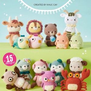 Amigurumi Zodiac Characters - PDF Crochet Pattern Download - 12 pattern booklet