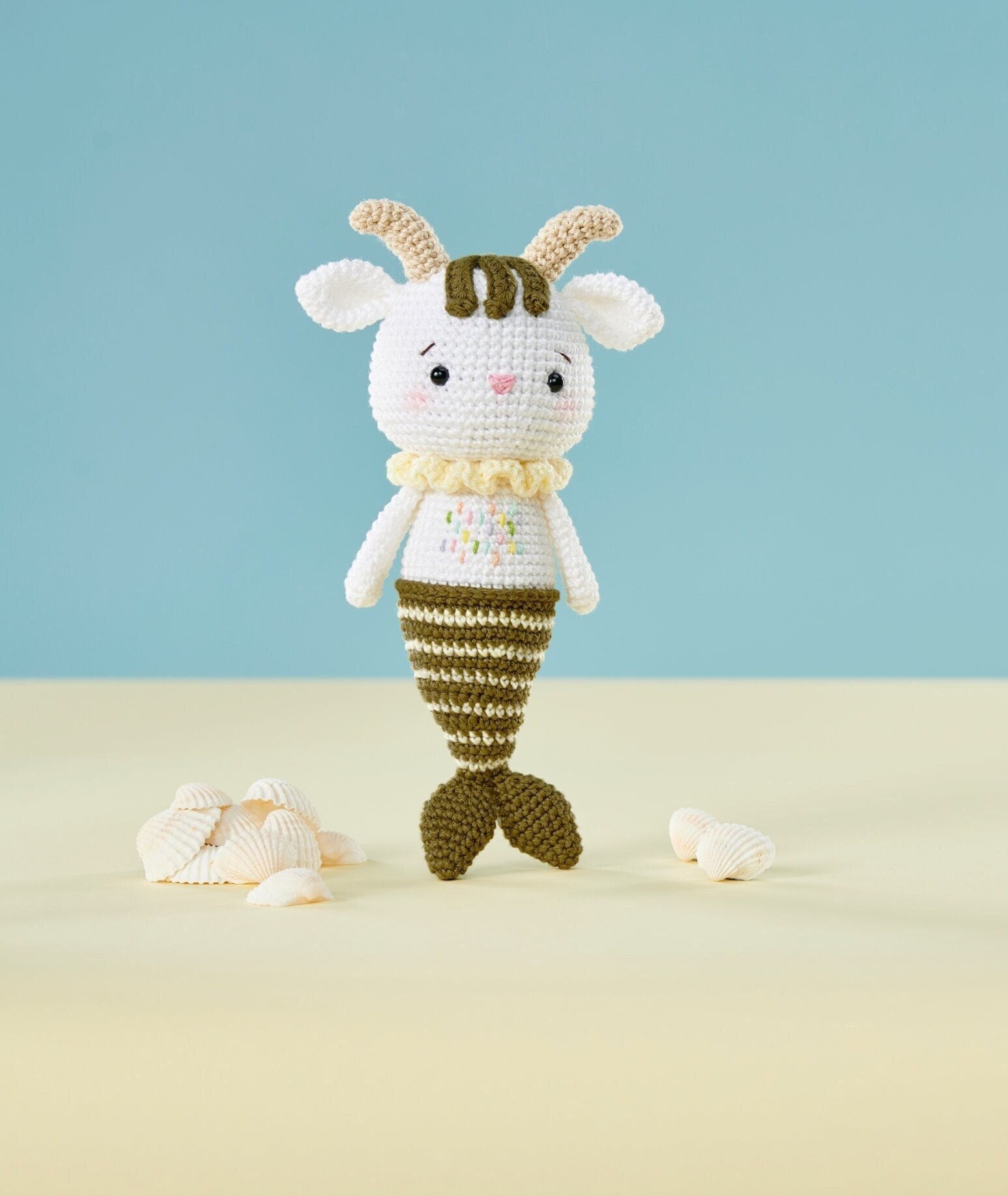 37 Goat Crochet Patterns to Stitch: Farm Animals, Amigurumi, and Whimsical Goats 12 Amigurumi Capricorn Toy