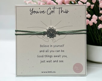 You've Got This Bracelet,You've Got This Gift,You've Got This Wish Bracelet,Encouraging Gift